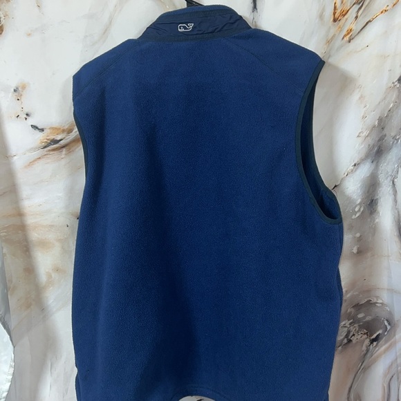 Ladies navy blue vineyard vines vest - Picture 4 of 4